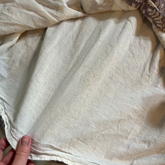 WVN. Cotton printed button front dress women’s size xs - Picture 6 of 9